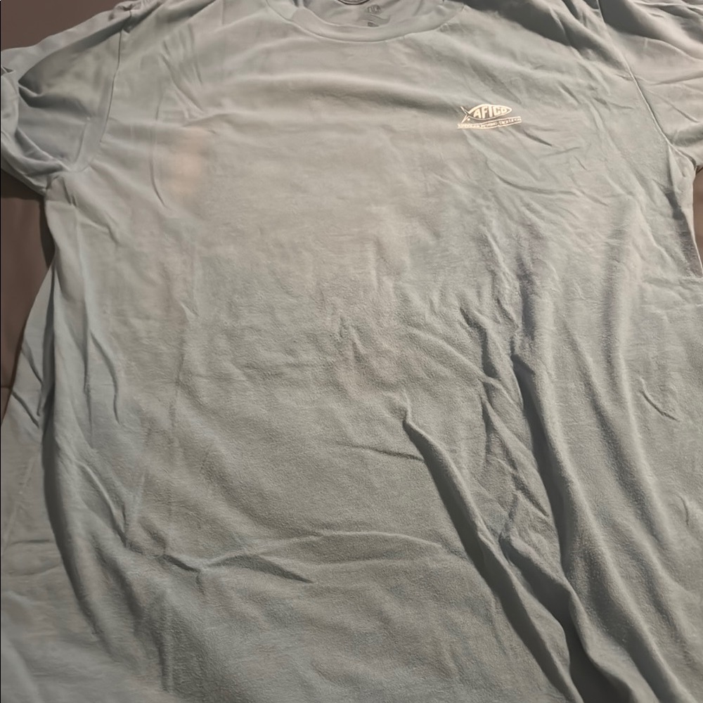 AFTCO Men's Blue T-Shirt